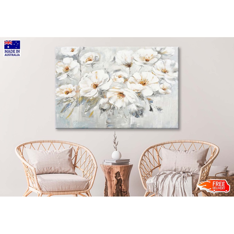 A Blooming Flower, Painting Wall Art Limited Edition High Quality Print