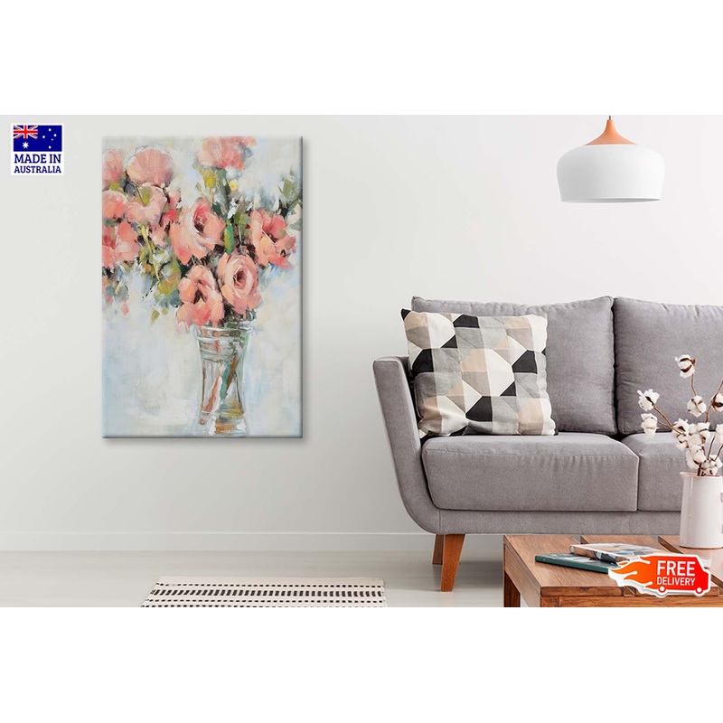 A Flower Arrangement on the Table Wall Art Limited Edition High Quality Print