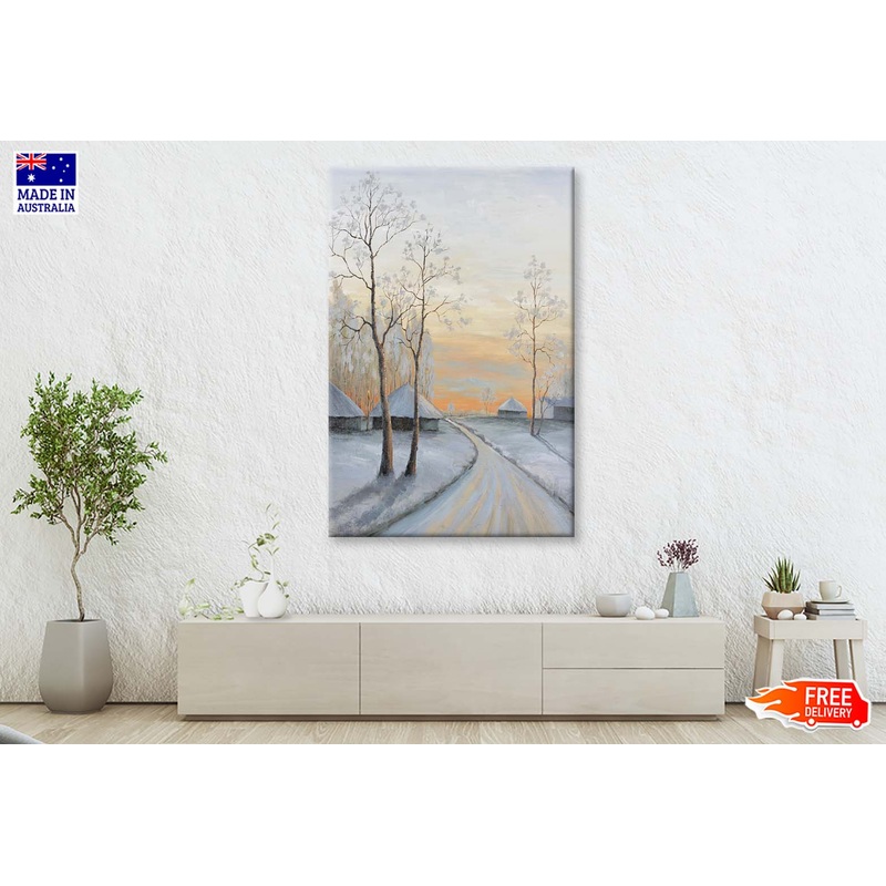 A Natural Scenery, Thatched Cottage Wall Art Limited Edition High Quality Print