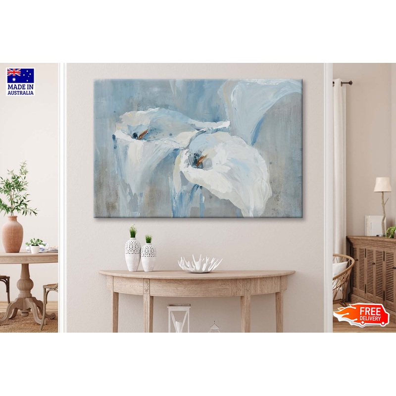 An Impression of Flowers, Calla Lily Wall Art Limited Edition High Quality Print