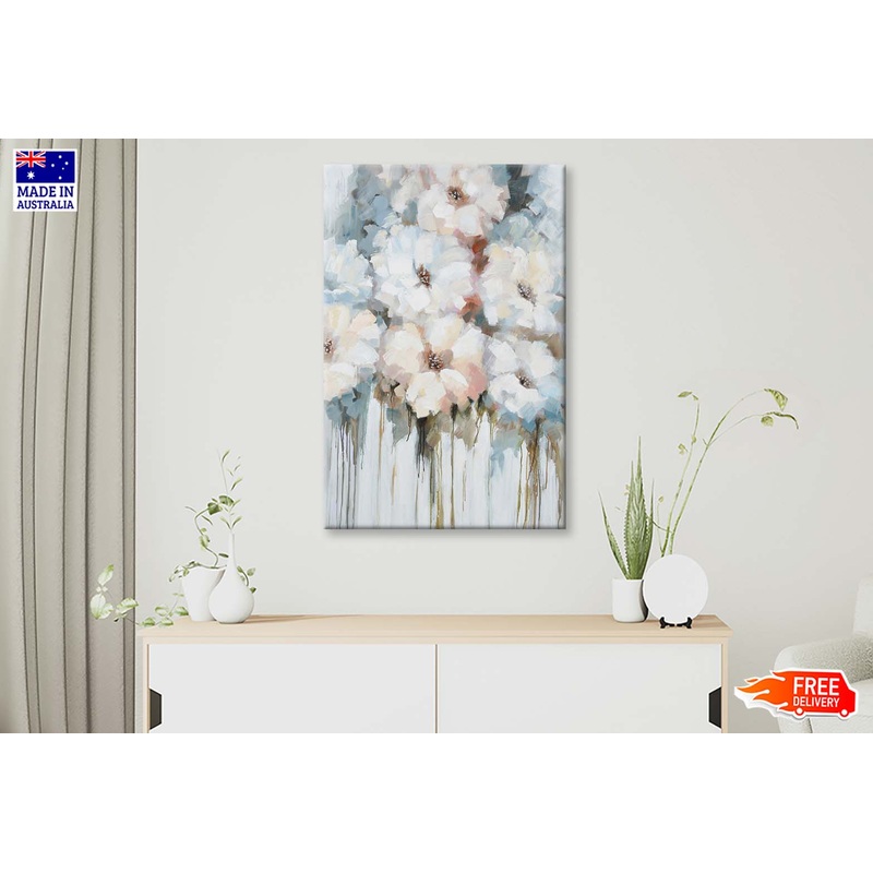 An Impression of Flowers, Painting Wall Art Limited Edition High Quality Print