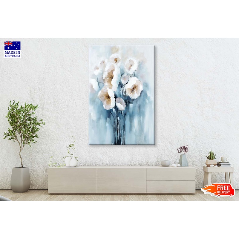 An Impression of Flowers, Water Dye Wall Art Limited Edition High Quality Print