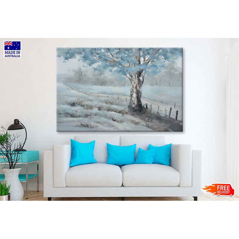An Impression of Scenery, Big Trees Wall Art Limited Edition High Quality Print
