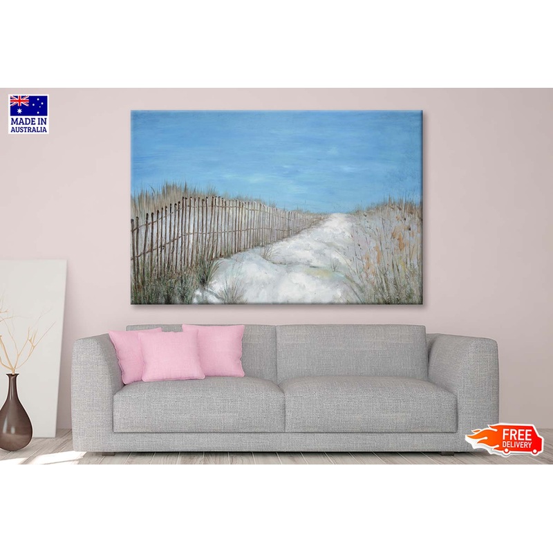 An Impression of Scenery, Grassland Wall Art Limited Edition High Quality Print