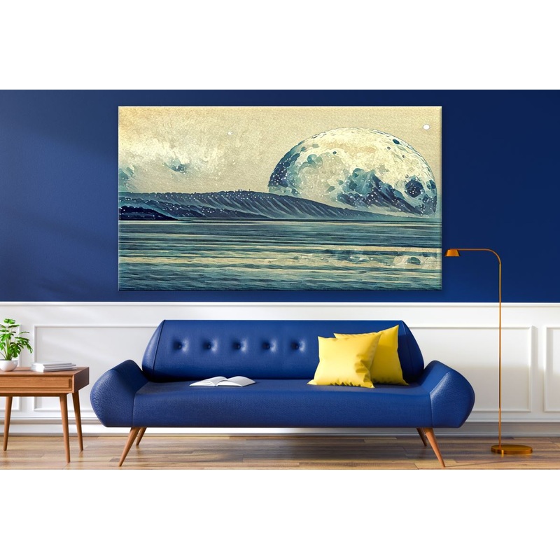 Beach Moon Painting Print 100% Australian Made