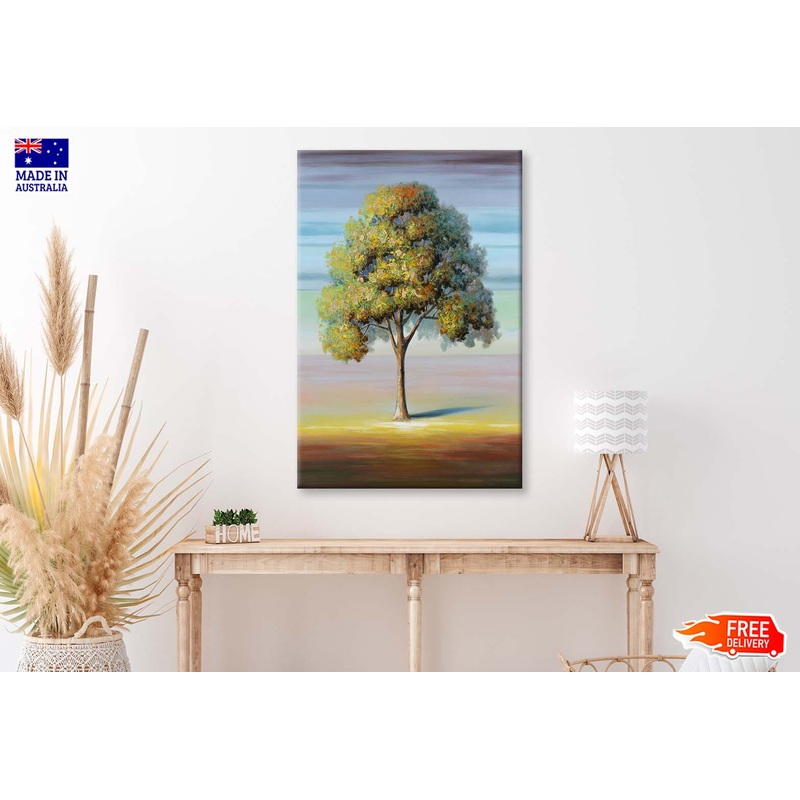 Beautiful Big Tree Scenery Painting Wall Art Limited Edition High Quality Print