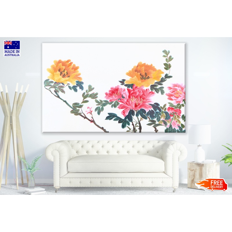Beautiful Floral Painting Print 100% Australian Made