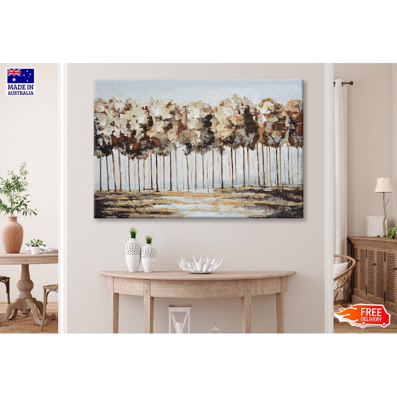 Woods, Coffee Color Texture, Natural Wall Art Limited Edition High Quality Print