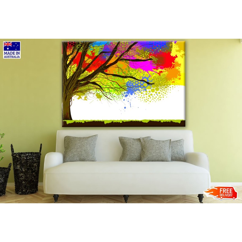 Abstract Tree Design Print 100% Australian Made