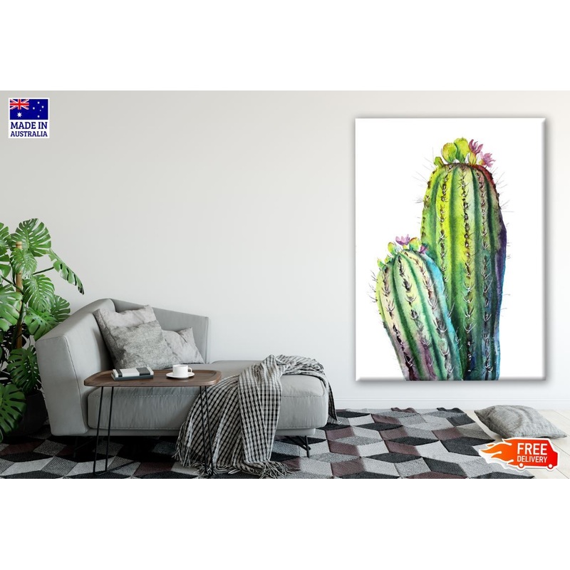 Cactus Plant Painting Print 100% Australian Made