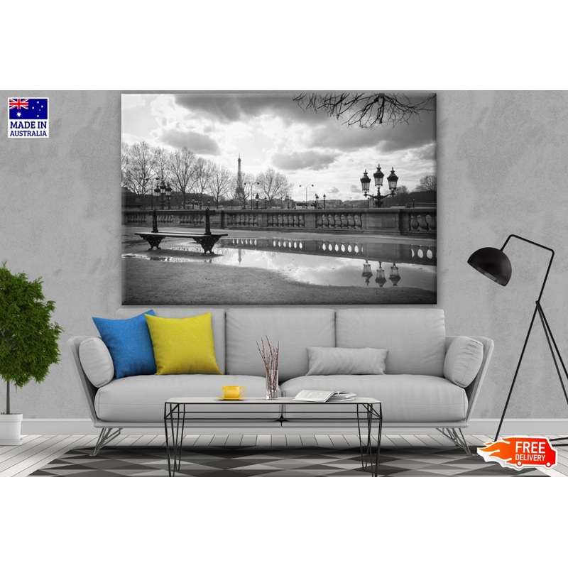 City Landscape B&W Photograph Print 100% Australian Made