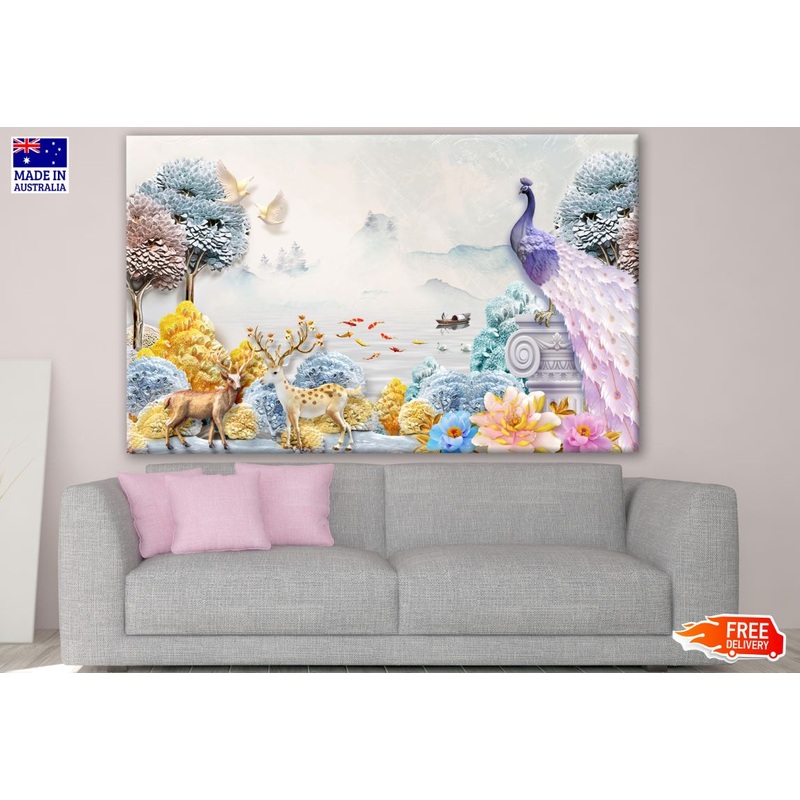 Stunning Animals & Nature Colourful Design Print 100% Australian Made