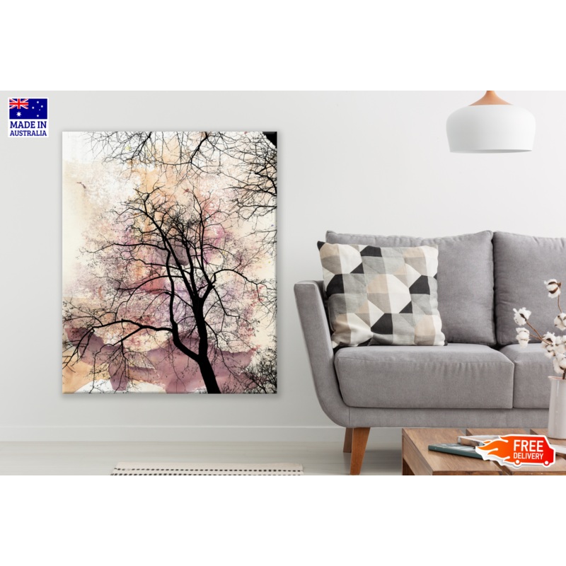 Tree & Sky Painting Print 100% Australian Made