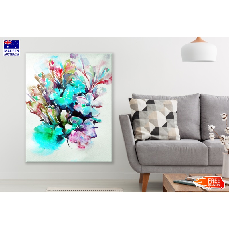 Watercolour Floral Painting Print 100% Australian Made
