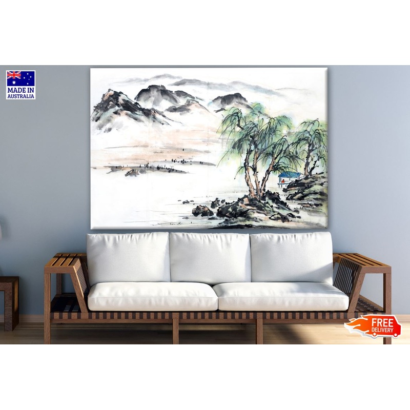Watercolour Nature Painting Print 100% Australian Made