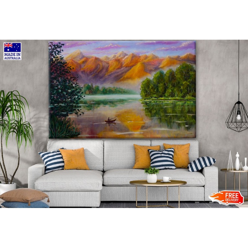 Stunning Nature Scenery Painting Print 100% Australian Made