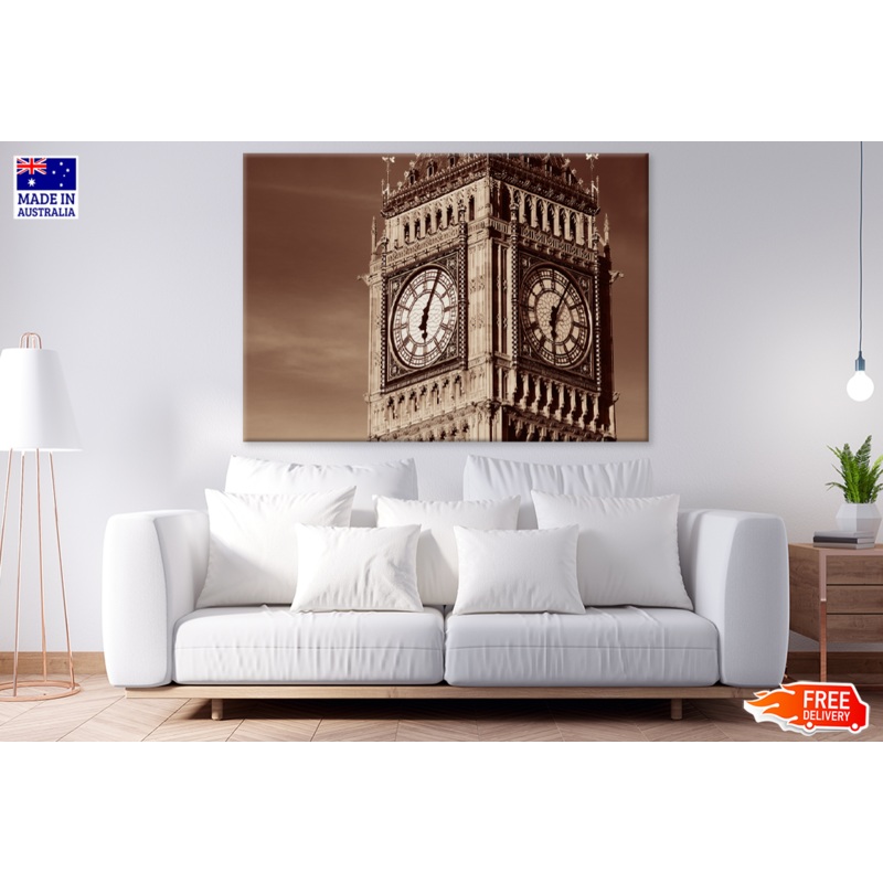 Big Ben Tower Closeup Photograph Print 100% Australian Made