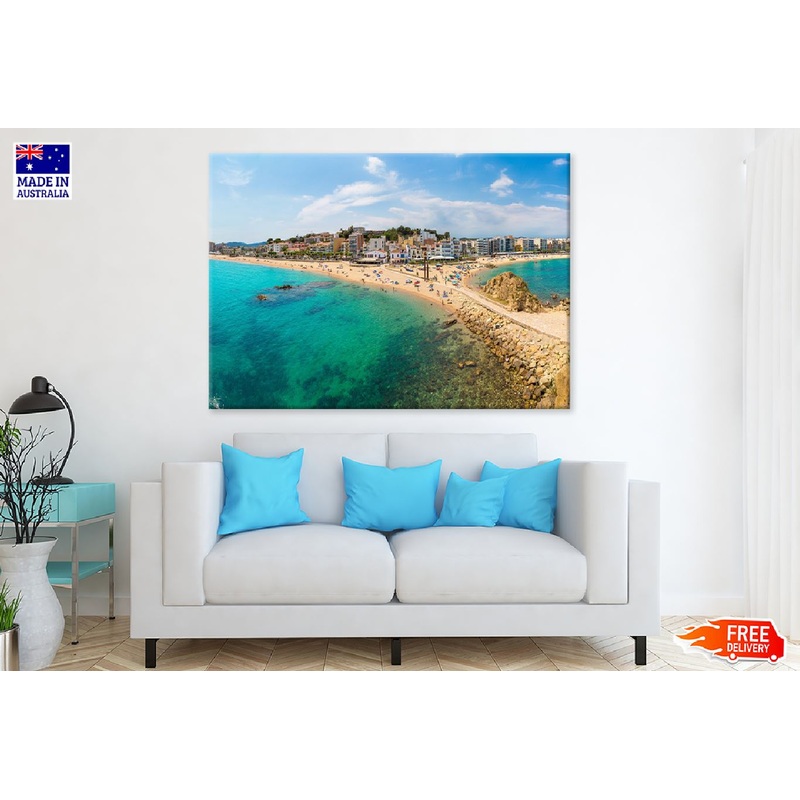 Blanes in Costa Brava View Photograph Spain Print 100% Australian Made
