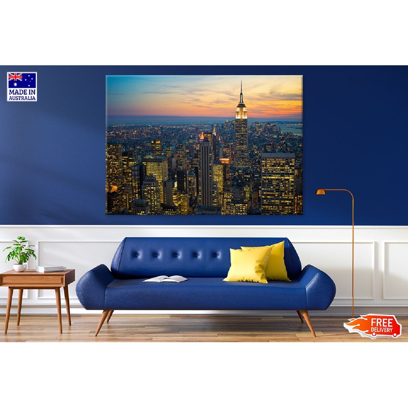 New York City with Skyscrapers Photograph Print 100% Australian Made