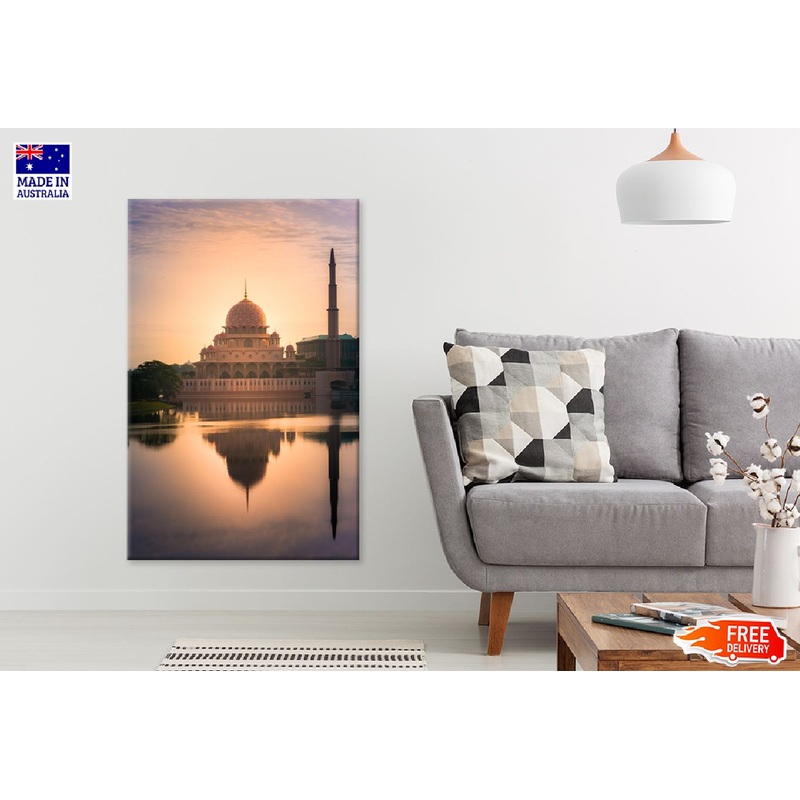 Putra Mosque with Sunrise Photograph Malaysia Print 100% Australian Made