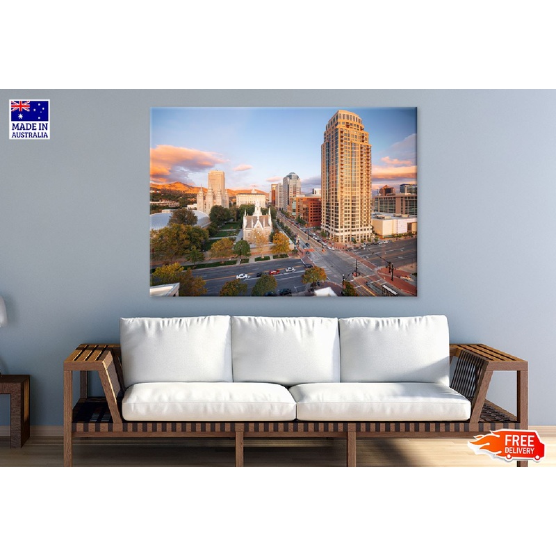 Salt Lake City Utah USA Downtown Photograph Print 100% Australian Made