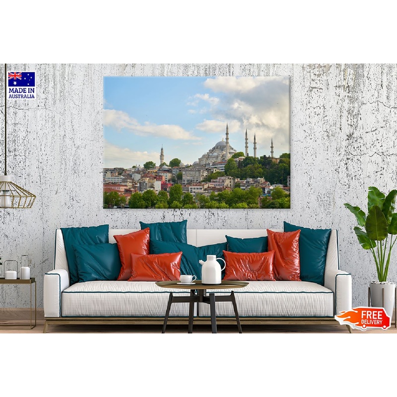 Suleymaniye Mosque Photograph in Istanbul Print 100% Australian Made