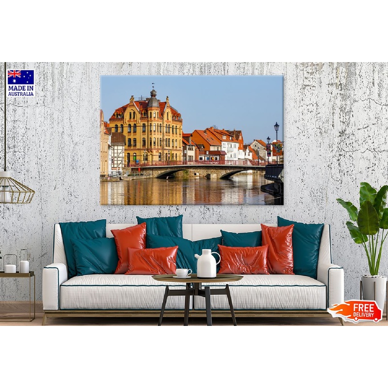 Werra River View in Hesse Germany Print 100% Australian Made