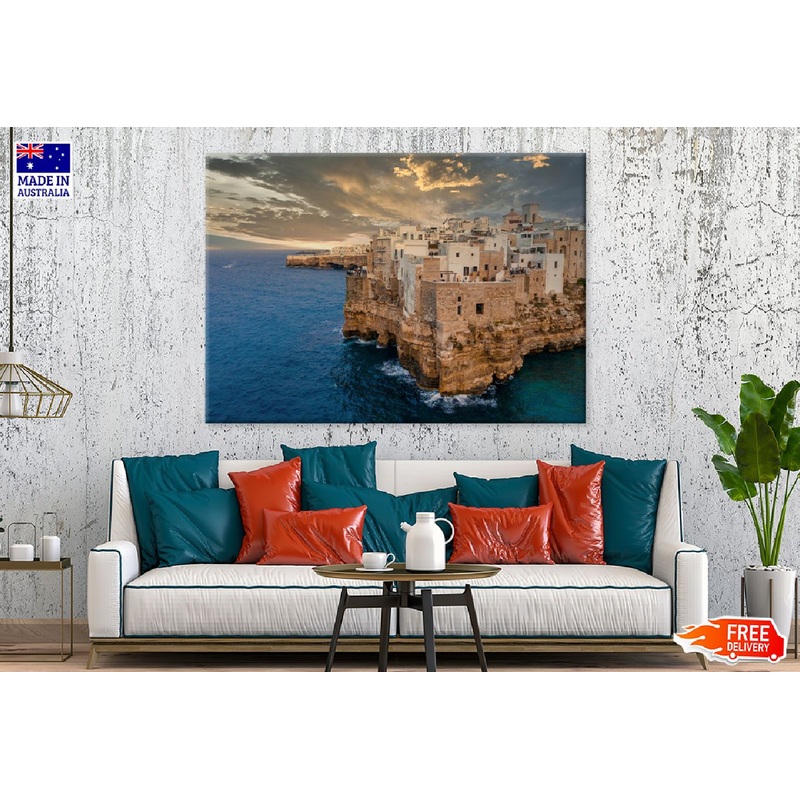 Ancient City with Old Houses View Photograph Print 100% Australian Made