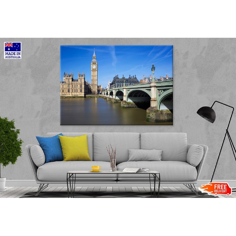 Big Ben Tower Parliament View Photograph UK Print 100% Australian Made
