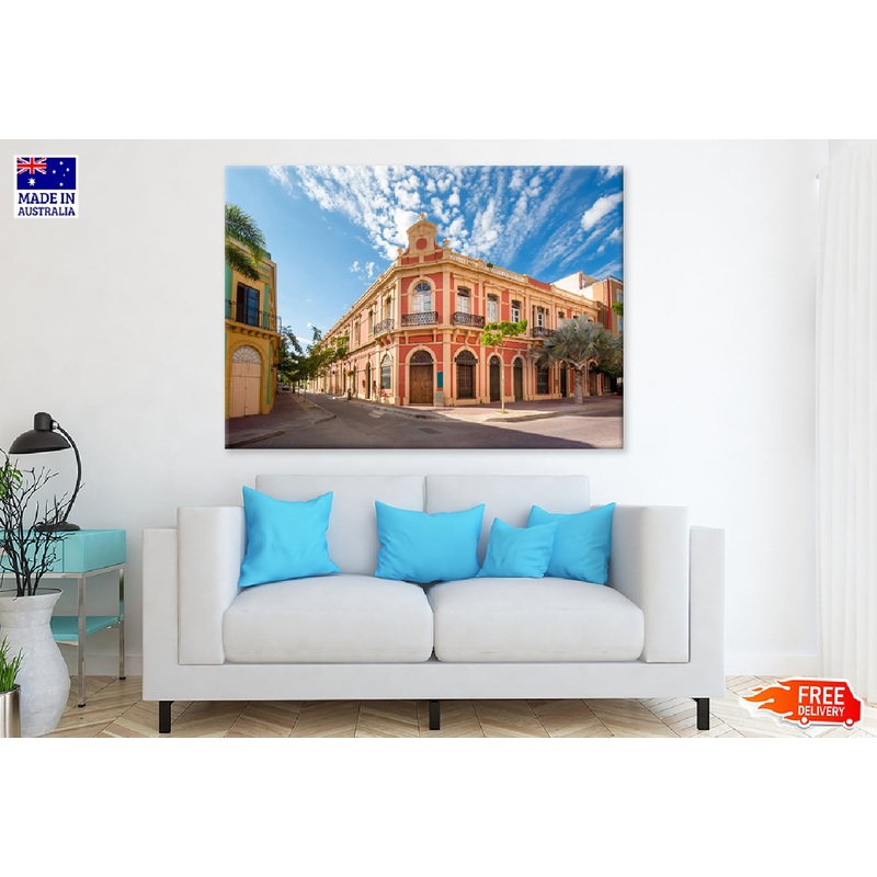 Mazatlan Colorful Old City Center Photograph Print 100% Australian Made