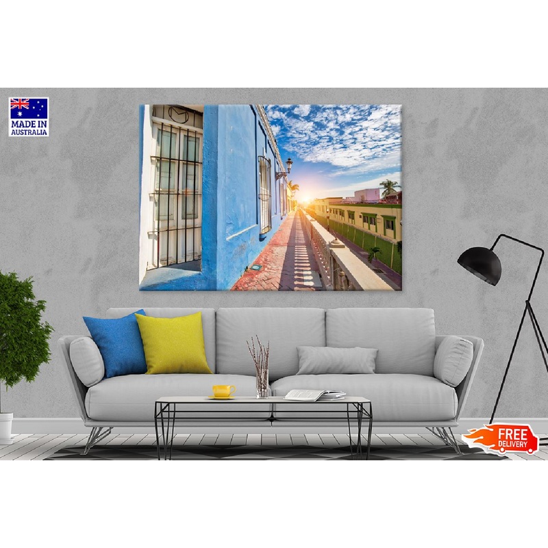 Mazatlan Old City Streets View Photograph Print 100% Australian Made