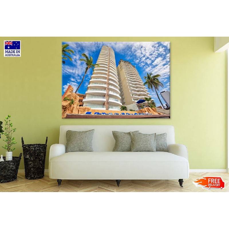 Mexico Mazatlan Beach Resort View Photograph Print 100% Australian Made