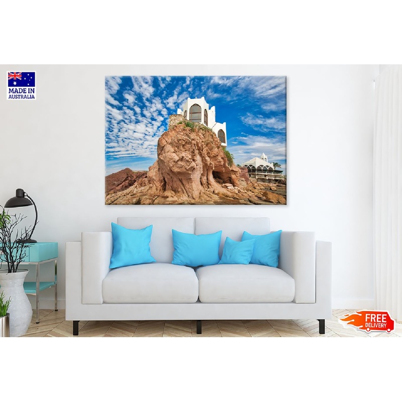 Promenade el Malecon with Ocean Photograph Print 100% Australian Made