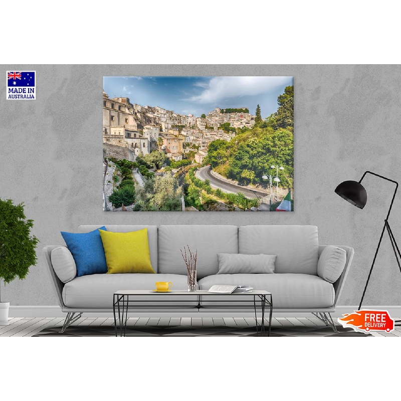 Ragusa Home City Photograph Italy Print 100% Australian Made