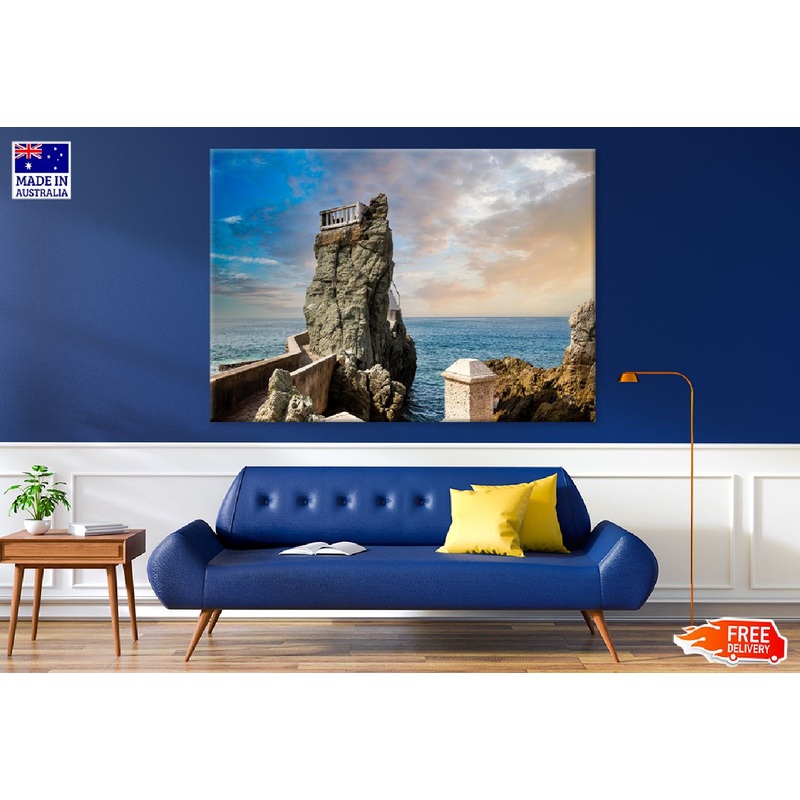 Sea Malecon View Photograph Mazatlan Mexico Print 100% Australian Made