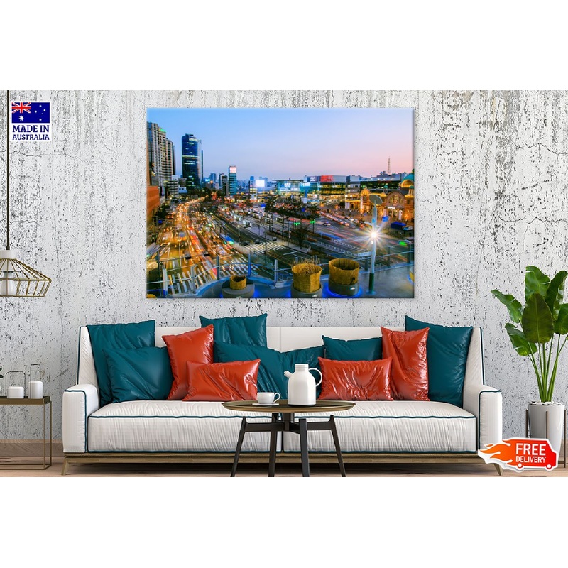 Seoul Railway Station Photograph South Korea Print 100% Australian Made