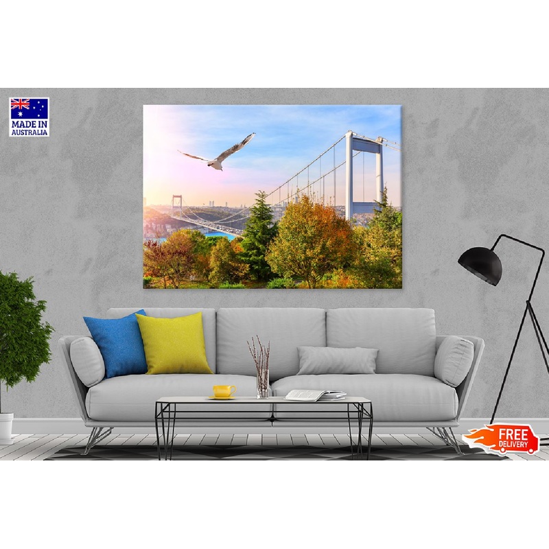 Sultan Fatih Mehmet Bridge View Photograph Print 100% Australian Made