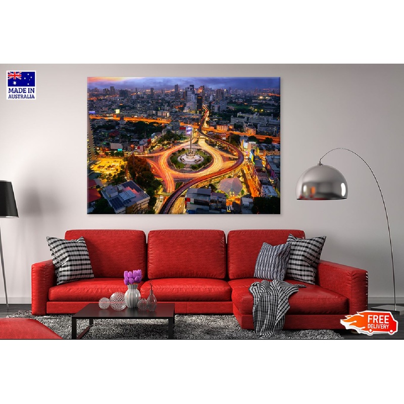 Victory Monument Bangkok City Photograph Print 100% Australian Made