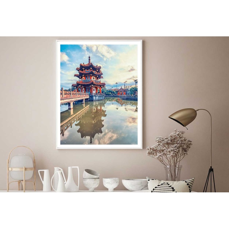 2/28 Peace Park with Lake Photograph Taiwan Home Decor Premium Quality Poster Print Choose Your Sizes
