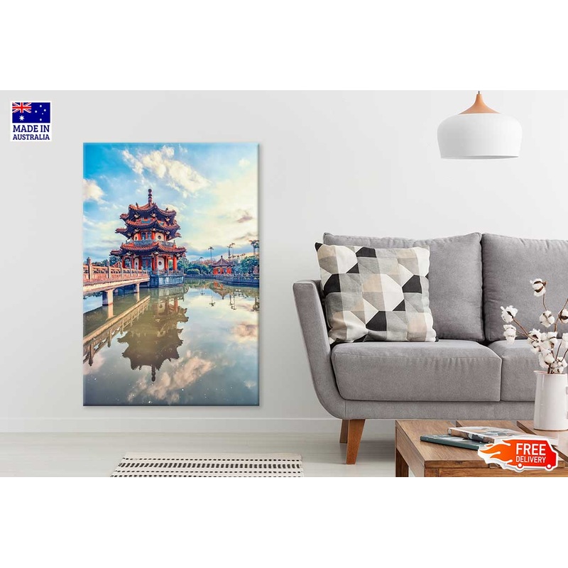 2/28 Peace Park with Lake View Taiwan Print 100% Australian Made