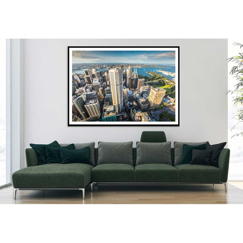 Aerial View From Sydney Tower Photograph Home Decor Premium Quality Poster Print Choose Your Sizes