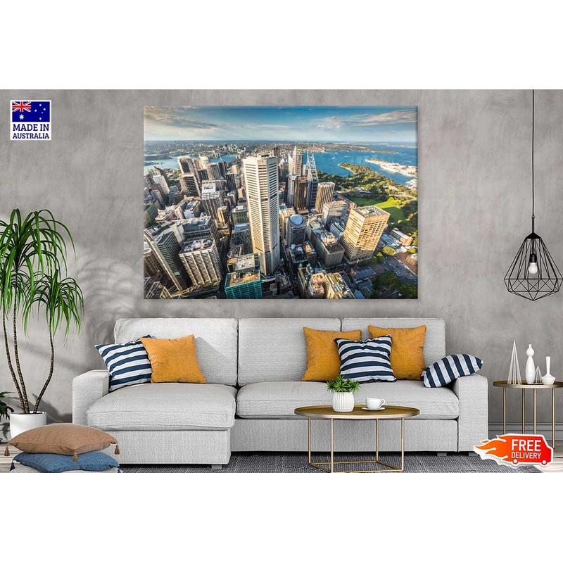 Aerial View From Sydney Tower Photograph Print 100% Australian Made