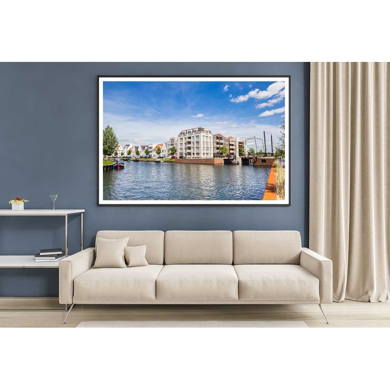 Apartment Building Harderwijk Photograph Home Decor Premium Quality Poster Print Choose Your Sizes