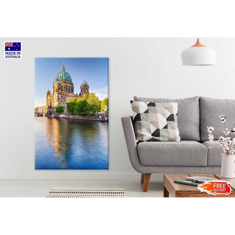 Berlin Cathedral Dome Lake View Photograph Print 100% Australian Made
