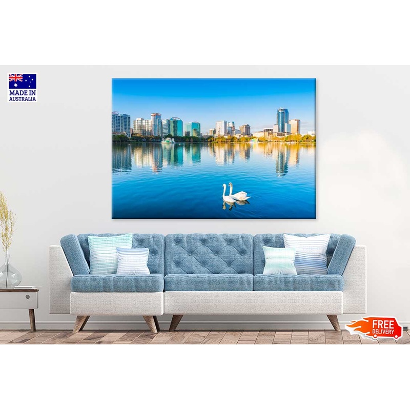 Lake Eola Park Orlando City View Photograph Print 100% Australian Made