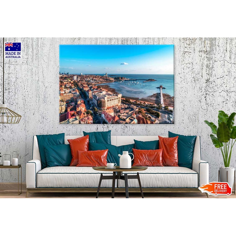 Qingdao Coastline Scenery View Photograph Print 100% Australian Made