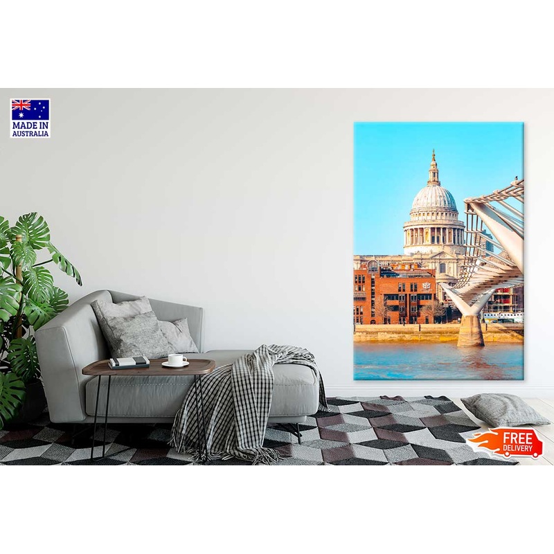 St. Pauls Cathedral at Dusk View Photograph Print 100% Australian Made