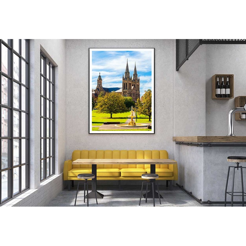 St. Peter's Cathedral Photograph in Adelaide Home Decor Premium Quality Poster Print Choose Your Sizes