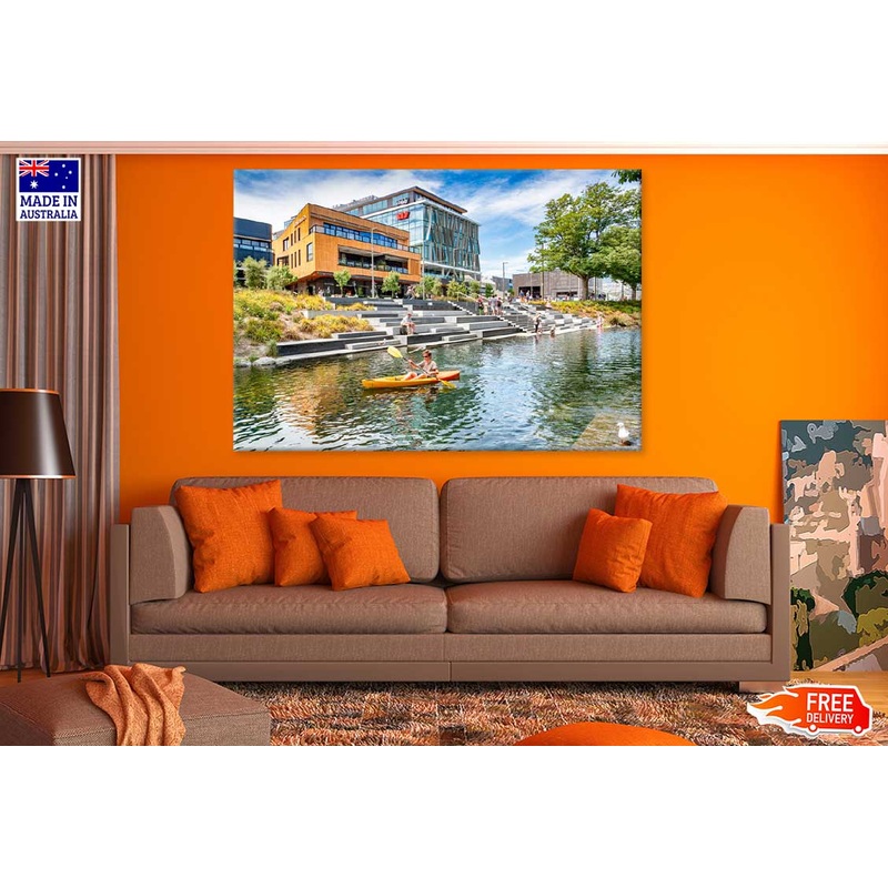 Terrace Complex & Avon River View Photograph Print 100% Australian Made