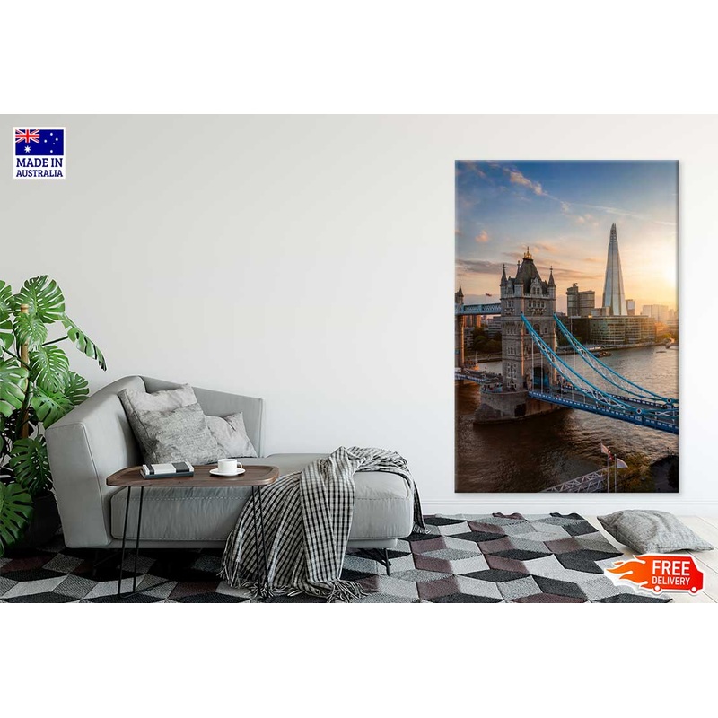 Tower Bridge London Sunset View Photograph Print 100% Australian Made